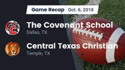 Recap: The Covenant School vs. Central Texas Christian  2018