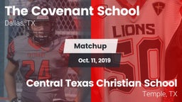 Matchup: The Covenant School vs. Central Texas Christian School 2019