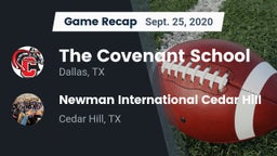 Recap: The Covenant School vs. Newman International Cedar Hill 2020