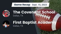 Recap: The Covenant School vs. First Baptist Academy 2023