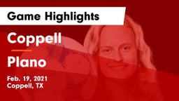 Coppell  vs Plano  Game Highlights - Feb. 19, 2021