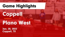 Coppell  vs Plano West  Game Highlights - Jan. 28, 2022