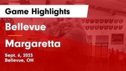 Bellevue  vs Margaretta  Game Highlights - Sept. 6, 2023