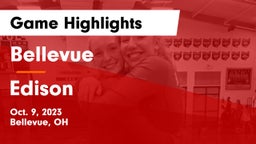 Bellevue  vs Edison  Game Highlights - Oct. 9, 2023