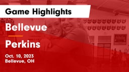 Bellevue  vs Perkins  Game Highlights - Oct. 10, 2023