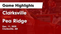 Clarksville  vs Pea Ridge  Game Highlights - Dec. 11, 2020