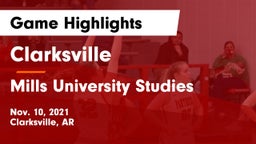 Clarksville  vs Mills University Studies  Game Highlights - Nov. 10, 2021