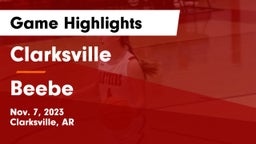 Clarksville  vs Beebe  Game Highlights - Nov. 7, 2023