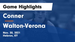 Conner  vs Walton-Verona  Game Highlights - Nov. 30, 2021