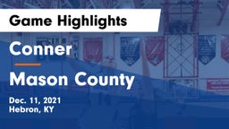 Conner  vs Mason County  Game Highlights - Dec. 11, 2021