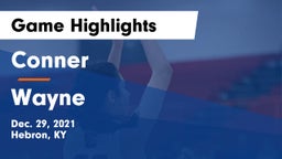 Conner  vs Wayne  Game Highlights - Dec. 29, 2021