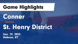 Conner  vs St. Henry District  Game Highlights - Jan. 19, 2022