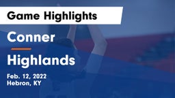 Conner  vs Highlands  Game Highlights - Feb. 12, 2022
