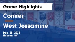 Conner  vs West Jessamine  Game Highlights - Dec. 28, 2023