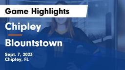 Chipley  vs Blountstown  Game Highlights - Sept. 7, 2023