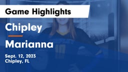 Chipley  vs Marianna  Game Highlights - Sept. 12, 2023