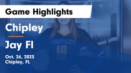 Chipley  vs Jay Fl Game Highlights - Oct. 26, 2023