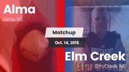 Matchup: Alma  vs. Elm Creek  2016