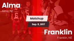 Matchup: Alma  vs. Franklin  2017