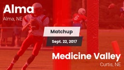 Matchup: Alma  vs. Medicine Valley  2017