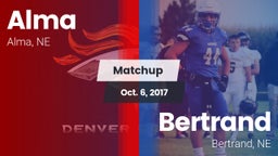 Matchup: Alma  vs. Bertrand  2017