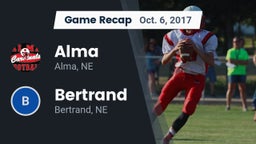 Recap: Alma  vs. Bertrand  2017