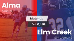 Matchup: Alma  vs. Elm Creek  2017