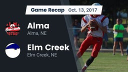 Recap: Alma  vs. Elm Creek  2017