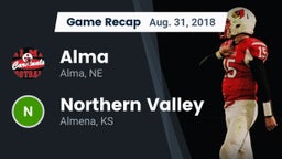 Recap: Alma  vs. Northern Valley  2018