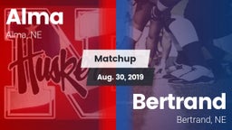 Matchup: Alma  vs. Bertrand  2019