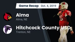 Recap: Alma  vs. Hitchcock County USD  2019