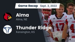Recap: Alma  vs. Thunder Ridge  2022