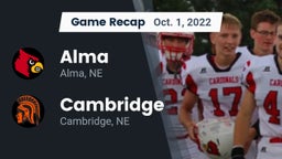 Recap: Alma  vs. Cambridge  2022