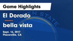 El Dorado  vs bella vista Game Highlights - Sept. 16, 2017