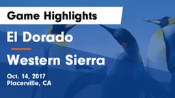 El Dorado  vs Western Sierra Game Highlights - Oct. 14, 2017