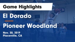 El Dorado  vs Pioneer Woodland Game Highlights - Nov. 30, 2019