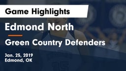 Edmond North  vs Green Country Defenders Game Highlights - Jan. 25, 2019
