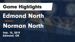 Edmond North  vs Norman North  Game Highlights - Feb. 15, 2019