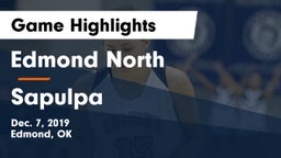 Edmond North  vs Sapulpa  Game Highlights - Dec. 7, 2019