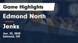 Edmond North  vs Jenks  Game Highlights - Jan. 23, 2020