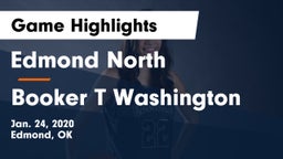 Edmond North  vs Booker T Washington  Game Highlights - Jan. 24, 2020