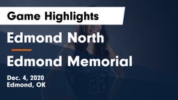 Edmond North  vs Edmond Memorial  Game Highlights - Dec. 4, 2020