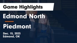 Edmond North  vs Piedmont  Game Highlights - Dec. 15, 2023
