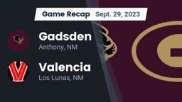 Recap: Gadsden  vs. Valencia  2023