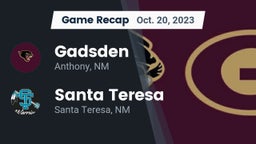 Recap: Gadsden  vs. Santa Teresa  2023