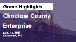 Choctaw County  vs Enterprise  Game Highlights - Aug. 12, 2023