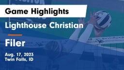 Lighthouse Christian  vs Filer  Game Highlights - Aug. 17, 2023