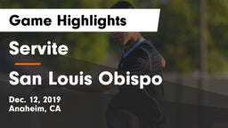 Servite vs San Louis Obispo  Game Highlights - Dec. 12, 2019