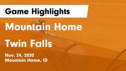 Mountain Home  vs Twin Falls  Game Highlights - Nov. 24, 2020