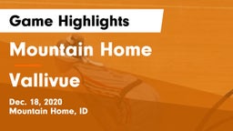 Mountain Home  vs Vallivue  Game Highlights - Dec. 18, 2020